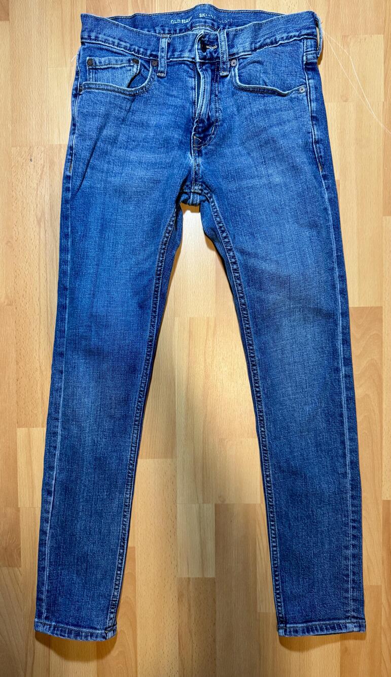 Old Navy Jeans Womens 28 Blue Skinny Mid Rise Stretch Denim Classic Casual Pants
